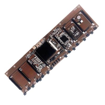 China Desktop Mainboard Solid State Capacitor Slot Direct-Plug 8-Card Max Storage Capacity 8G 1600Notebooks HM65 for sale