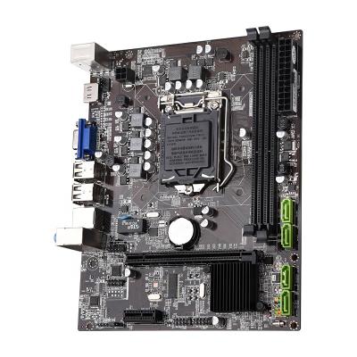 China H55 Desktop Motherboard 1PCI-E1X to USB2.0 GPU Slot LGA1156 Support DDR3 RAM Motherboard for sale