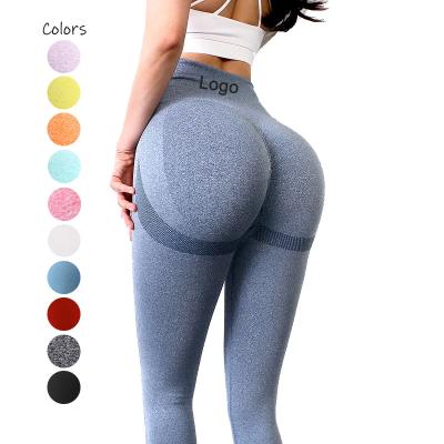 China Tiktok Ins Butt Breathable Stocked Popular Quick Dry Peach Color Hip Lifting High Waist Yoga Pants Gym Gaiters Sports Tight For Women for sale