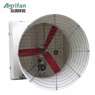 China Anti-corrosion industrial ventilation farm poultry frp cone exhaust fan prices and features for sale