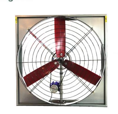 China Elevates Cow House Nylon Belt Driven 50inch Blades Ooling Fan for sale