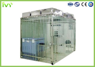 China University Laboratory Class 100 Clean Room Booth With FFU HEPA Filter for sale