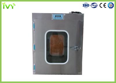 China Caja de paso electrónica del acero inoxidable del dispositivo de seguridad, limpieza del sitio limpio de la caja de paso alta en venta