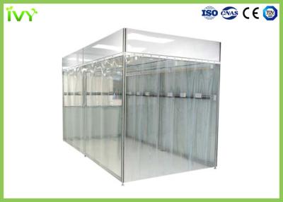 China 220V / 50Hz Clean Work Booth Portable Modular Clean Room Class 100 for sale