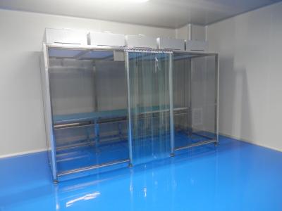 China OEM / ODM Dust Free Clean Room Booth Easy Installation ISO 5-7 for sale