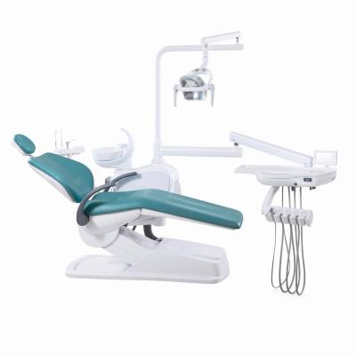 China Foshan Factory Integral Dental Unit CE zugelassen Custom PU Leder moderner Zahnstuhl zu verkaufen