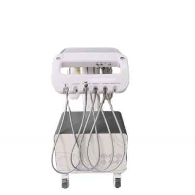 China Mobile Dental Trolley All In One Mobile Dental Unit With Compressor for sale