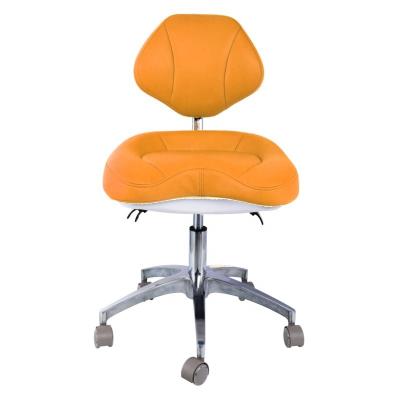 China Durable Design Dentist Stool Unique Ergonomic Big Seat Dentist Chair With Wheels for sale