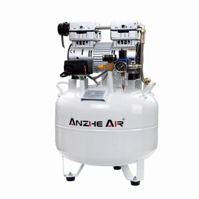 China Compressor de bomba de ar médico de 40L 850W Compressor de ar sem óleo dental Utilização para 2 cadeiras dentárias à venda