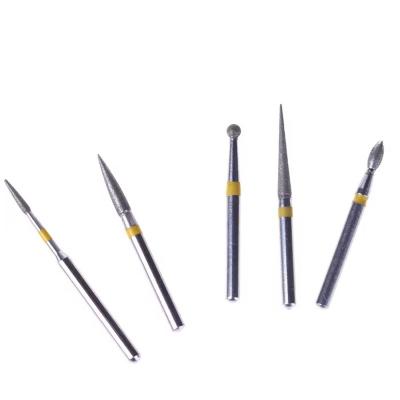 Cina Dental Disposable Diamond Polishing Bur per handpiece ad alta velocità diverse dimensioni in vendita