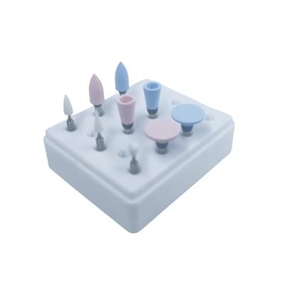 Cina Rotary Polishing Kit Finishing And Polishing Burs Dental Lab Dental Silicone Polishing Kit in vendita