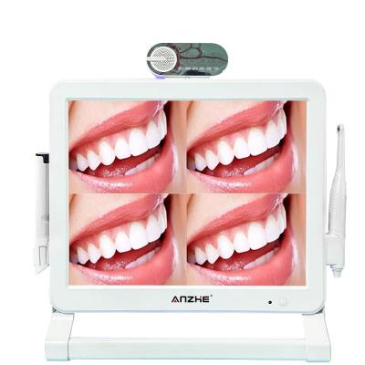 China Fábrica de Foshan Wifi Dental Intraoral Camera Endoscópio Dental de Alta Definição Com Monitor à venda