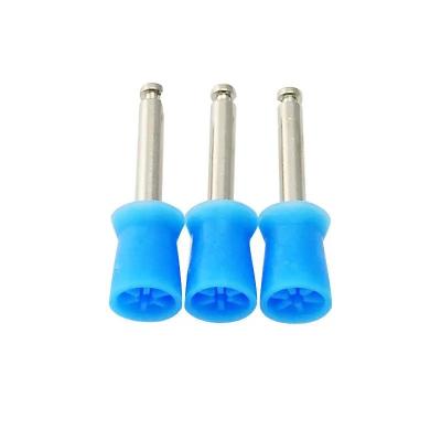 China 100pcs/Box Dental Prophy Polishing Brush Colorful Rubber Dental Prophy Cup for sale