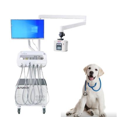 China Pet Teeth Care Mobile Treatment Carts Factory Directly Vet Dental Trolley With X Ray Unit for sale