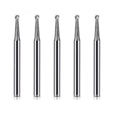 중국 10pcs/ Box Medical Polishing Bur Tungsten Dental Carbide Bur Ball Shape Carbide Burs For Denture 판매용