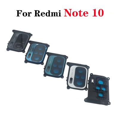 China Repair Mobile Phone Part Camera Lens Ring Back Glass Cover For Xiaomi Redmi Note 10 for sale