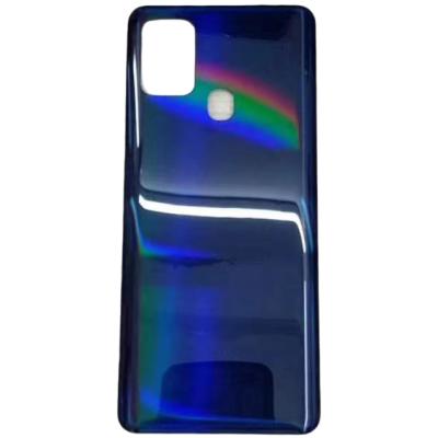 China Back Cover Glass Door Battery Back Glass Housing Case For Samsung Galaxy A21S Back Rear Housing Case for sale