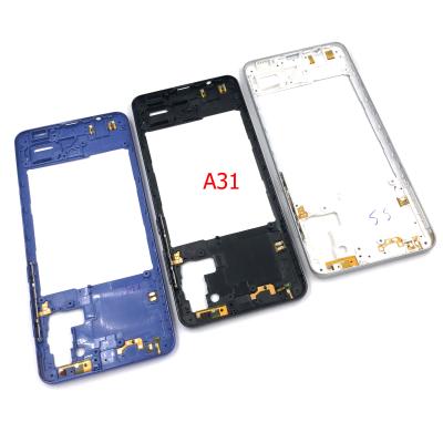 China Nice Quality Back Cover Plastic Case Battery Rear Door Housing Middle Frame Bezel For Samsung Galaxy A31 for sale