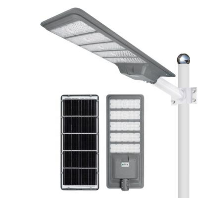 China ROAD Lightweight Waterproof Outdoor Ip65 Garden 300w 400w 500w All In One Integrated Solar Led Street Light for sale