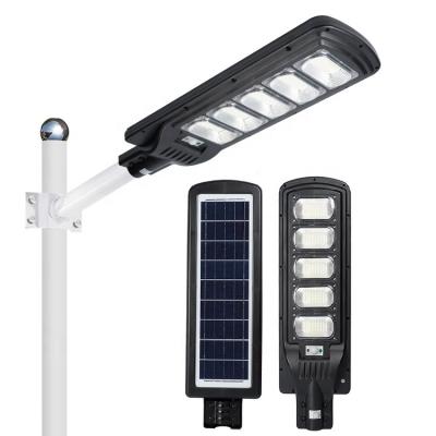 China HIGH Lumen Ip65 Waterproof 50w ROAD 100w 150w 200w 250w 300w All In One Smd Integrated Led Solar Street Lights for sale