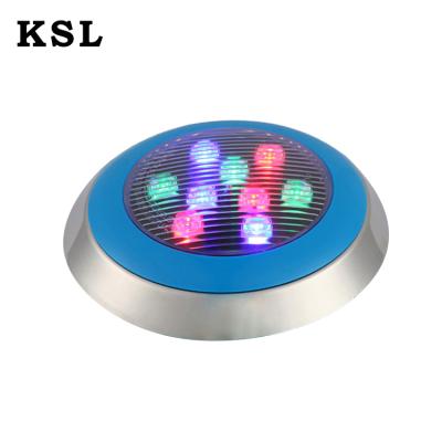 China High Quality Outdoor Waterproof Garden Light IP68 Stainless Steel 9w 12w RGB LED Underwater Pool Light for sale