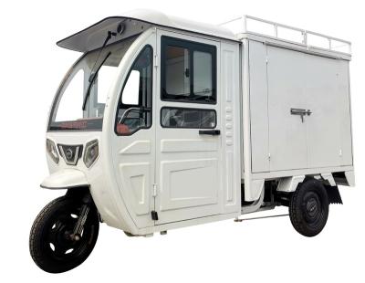 China Low Price Electric Cargo Tricycle 2021 50km Mileage Long Range Big Wheels Electric Tricycle For City Use For Cargo for sale