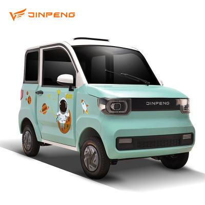 China JINPENG 4 Wheel Tuk Tuk Automatic Electric Car Taxi Car For 4.0-10 Passenger Tubeless for sale