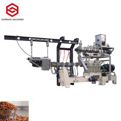 China Factory Price Pet Extruder Dog Food Extruder Pet Food Twin Screw Factotum for sale