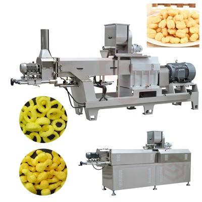 China food & Beverage Factory Food & Beverage Factory High Quality Roasted Corn Puffs Snacks Making Machine for sale