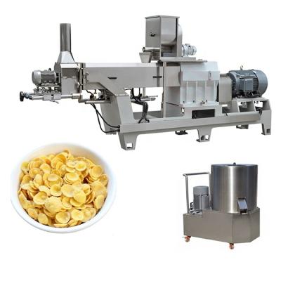 China food & Beverage Factory Food & Beverage Factory Breakfast Cereal Machinery Maker Puffed Oatmeal Making Machine for sale