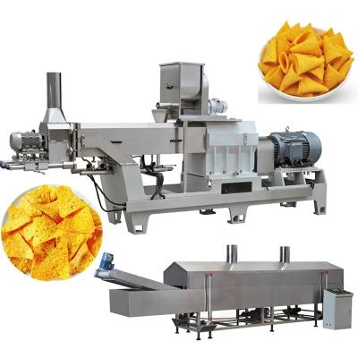 China Fried Snacks Doritos Food Bugles Doritos Multifunctional Automatic French Fries Production Line for sale