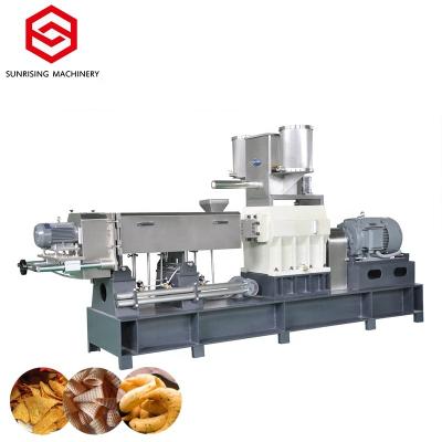 China food & Beverage Factory Food & Beverage Factory 150kg/h Automatic Frying Corn Nachos Industrial French Fries Making Machine for sale