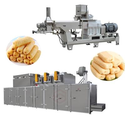 China food & Beverage Factory Food & Industrial Twin Screw Extruder Core Snacks Factory Food Production Line for sale