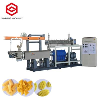 China Restaurant Best Price High Quality Wheat Flour Pellet 3d Extruded Snacks Machine for sale