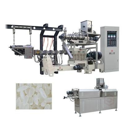 China food & Beverage Factory Food & Full Automatic Beverage Plant Nutrition Enriched Puff Rice Making Extruder Artificial Rice Machine for sale