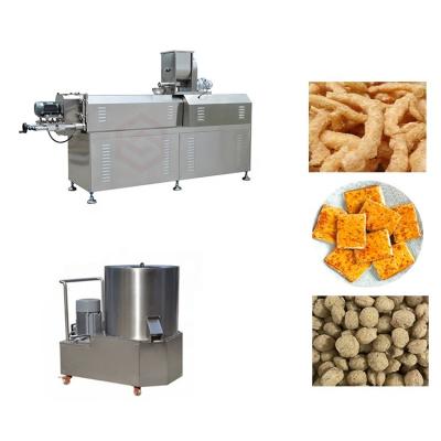 China food & Beverage Factory Food & Beverage Factory Automatic Artificial Meat Fibrous Vegetable Protein Production Line Making Machine for sale