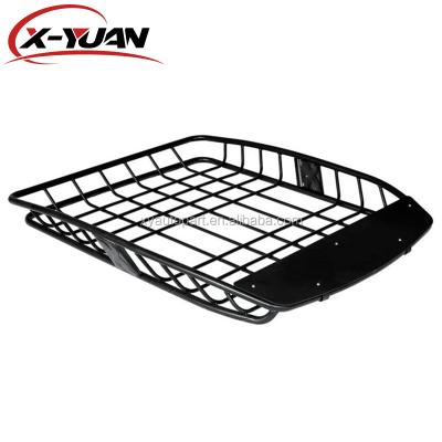 China With Hood 128*105cm Aerodynamic Heavy Duty Luggage Rack Car Roof Basket for sale