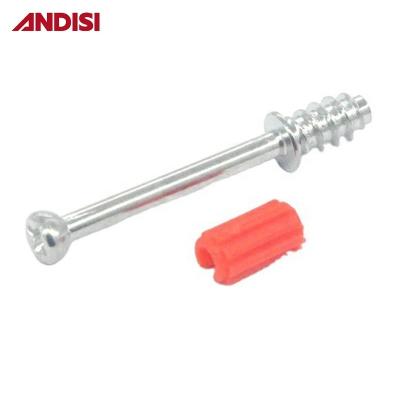 China 7.3mm Diameter Furniture Connecting Bolts for Wood using Mini Fix Eccentric Screw for sale