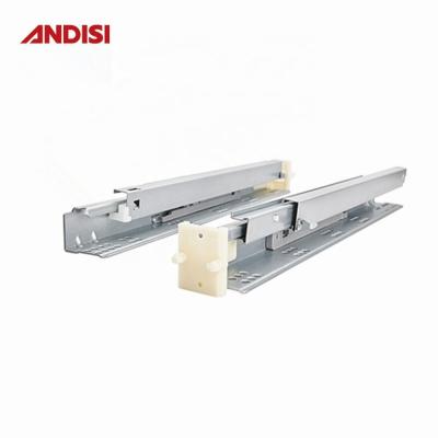 China 500mm Cold Rolled Steel Soft Close Undermount Drawer Slide for American Type Furniture for sale