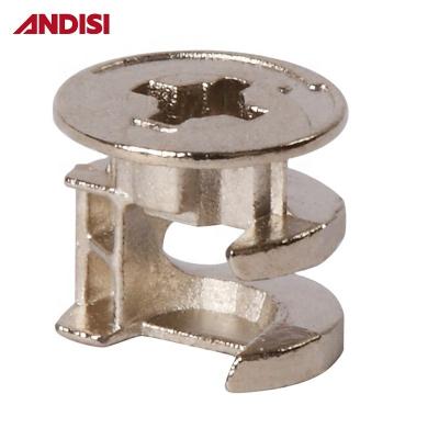 China Zinc Alloy Furniture Hardware Fitting Connecting Cam Connector Eccentric Cam Mini Fix KD Fittings for Furniture for sale