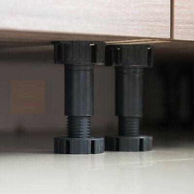 Chine PP/ABS Matériau de cuisine Pieds de plinth pour la hauteur des meubles 3 100-170 mm Clips réglables à vendre