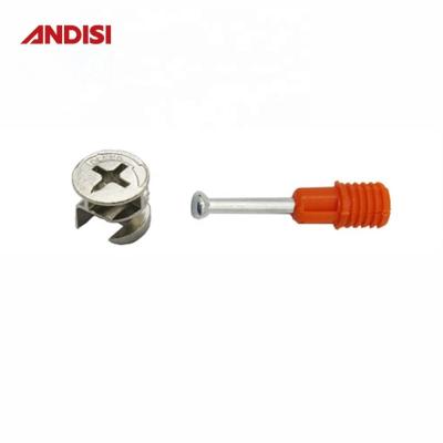 China Acceptable OEM ANDISI Furniture Fittings Mini Fix Quick Connect Bolts Expanding Dowels for sale