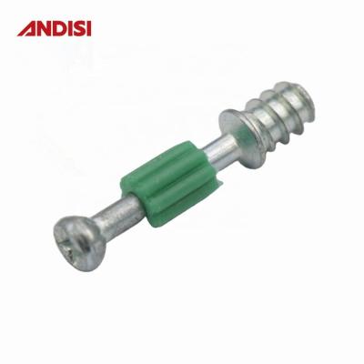 China Meubelstukken en accessoires Mini Fix Screw Bolt Connection Bolt Zink Steel Meubelbouten Te koop