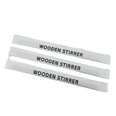 China Disposable Eco-Friendly Birch Stir Wood Sticks for sale