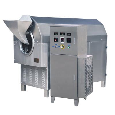 China Hot Selling Intelligent Temperature Control Cashews Roasting Machine Rotisserie For Universal Electromagnetic Cashew Rotisserie for sale