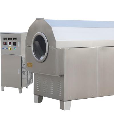 China Electromagnetic food processing machine peanut roaster7-15 for sale