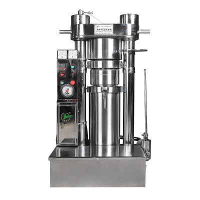 China food & Beverage Plant Mini Hydraulic Oil Press Machine Soybean Peanut Sesame Oil Expeller for sale