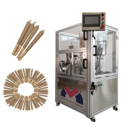 China Food Pre Rolled Filling Cones Machine Vibrating Sealing Twisting Cones Automatic Cbd Machines for sale