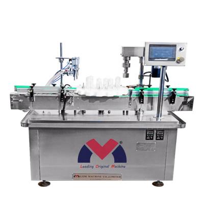 China High Speed ​​Automatic Thick Liquid Oil Vape Oil Beverage Tincture Filling Capping Machine for sale