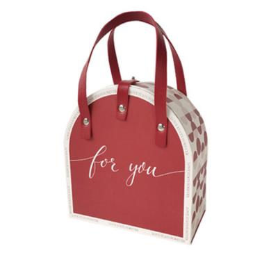 China Recyclable Custom Fashion Your Own Logo Print Cosmetics Luxury Gift Shopping Paper Bags With Button for sale